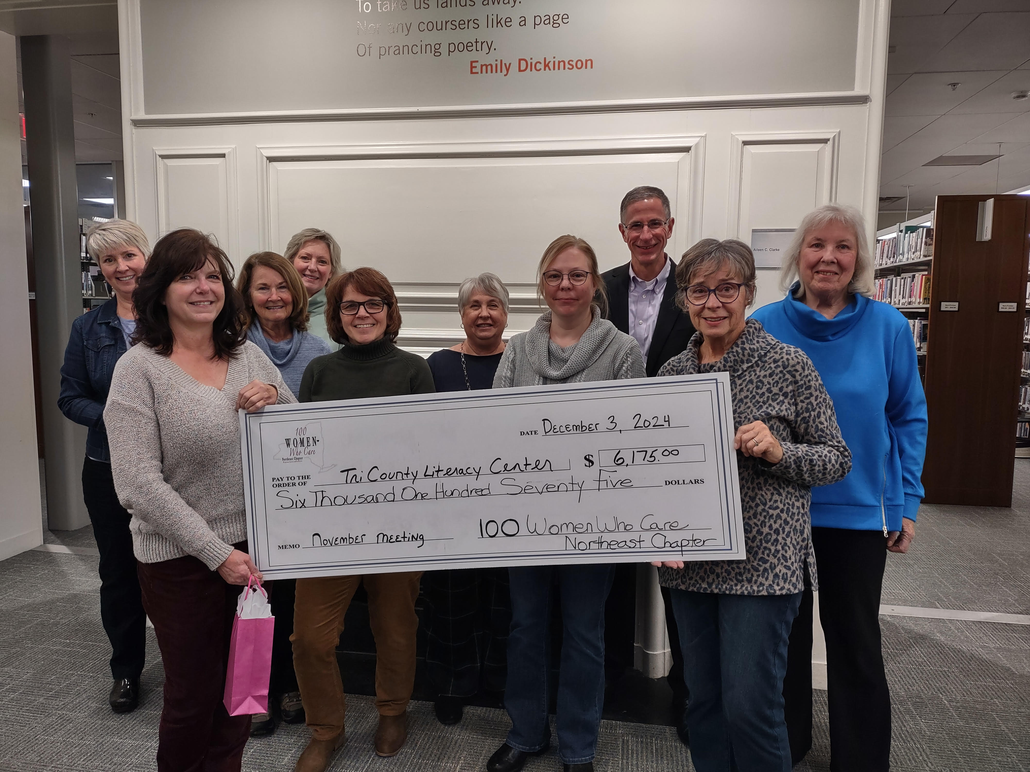 Presentation to Tri-County Literacy Center Inc. Presentation to Tri-County Literacy Center Inc.